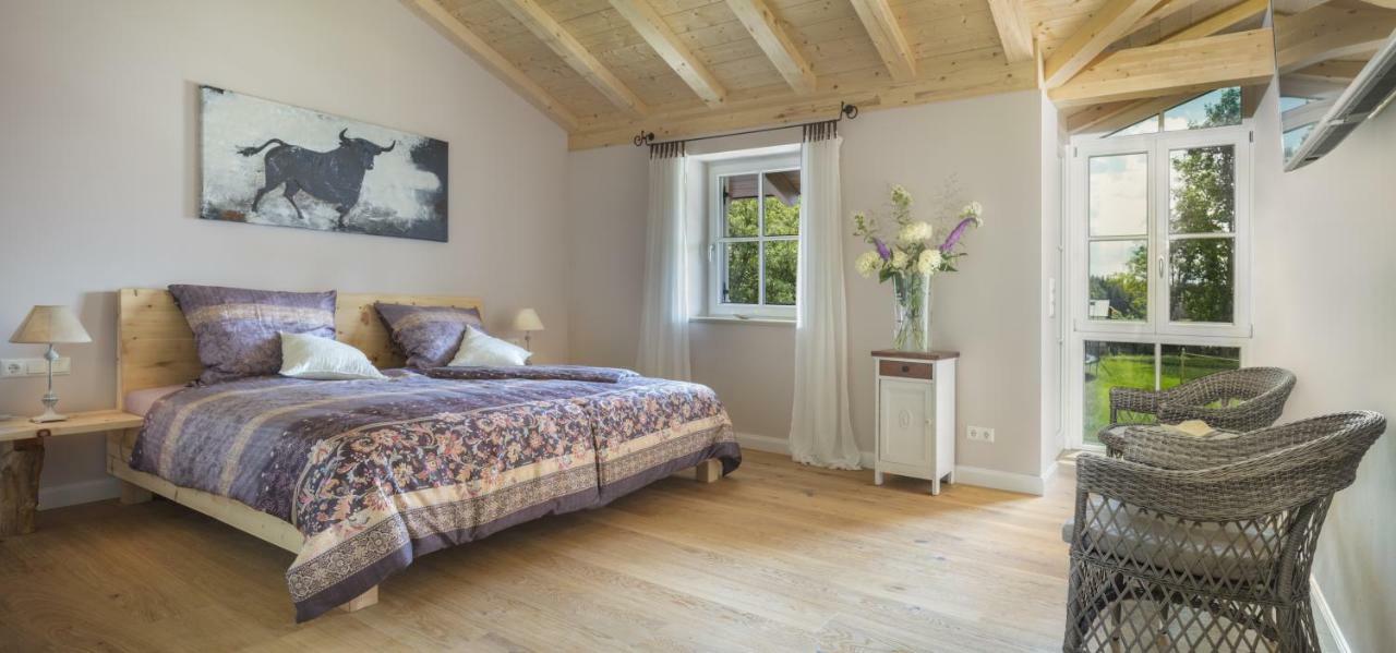 Ferienwohnung Chiemsee Breitbrunn am Chiemsee Exterior foto